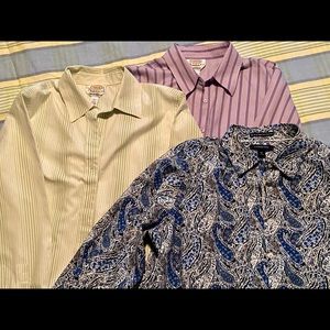 14 P Talbots / 14 Landsend button down shirt